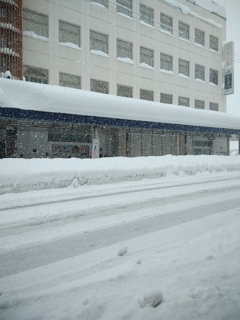 大雪のとおか市、終了しました！