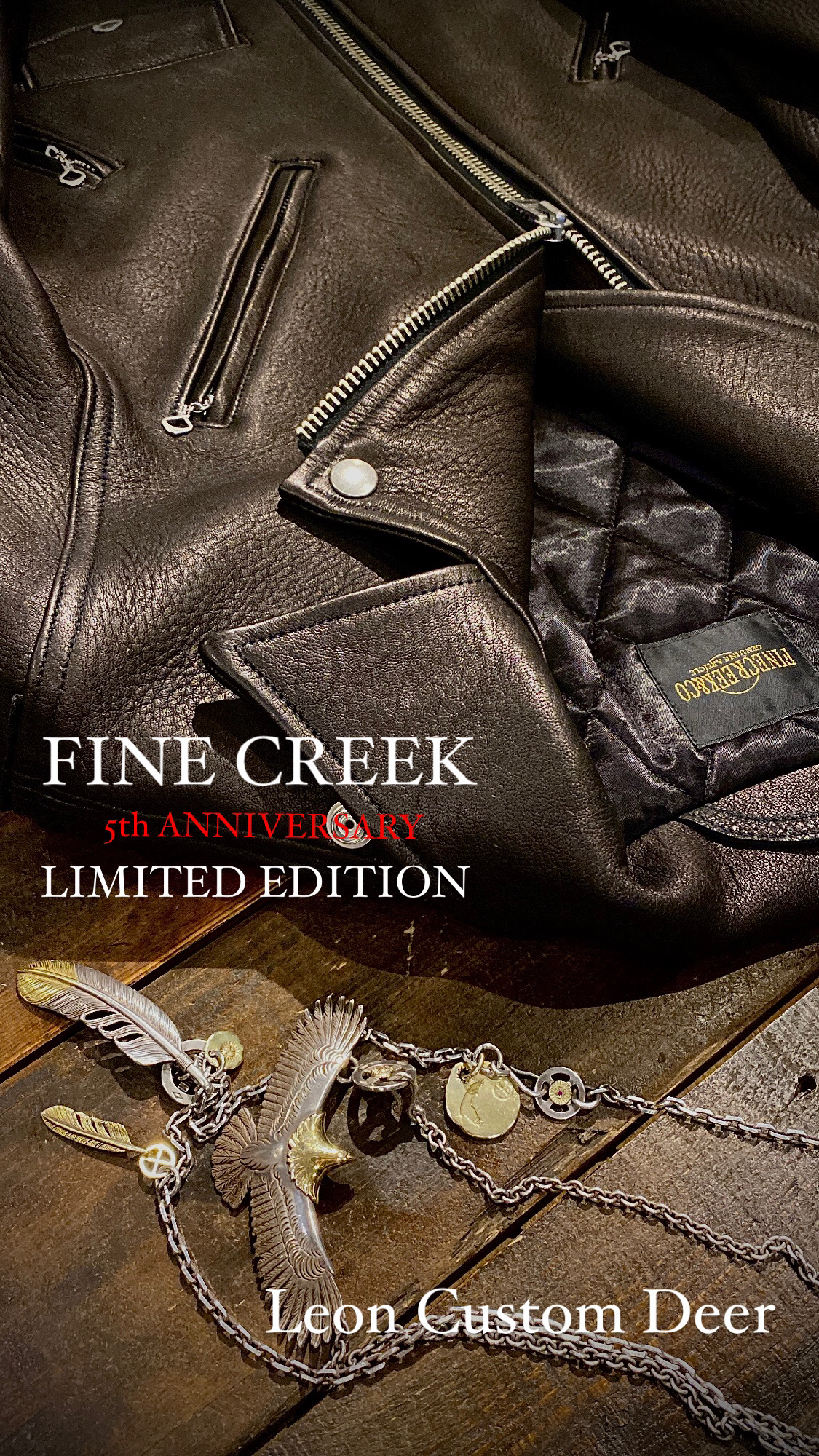 限定モデル　FINE CREEK ５th Anniversary Leon Custom Deer