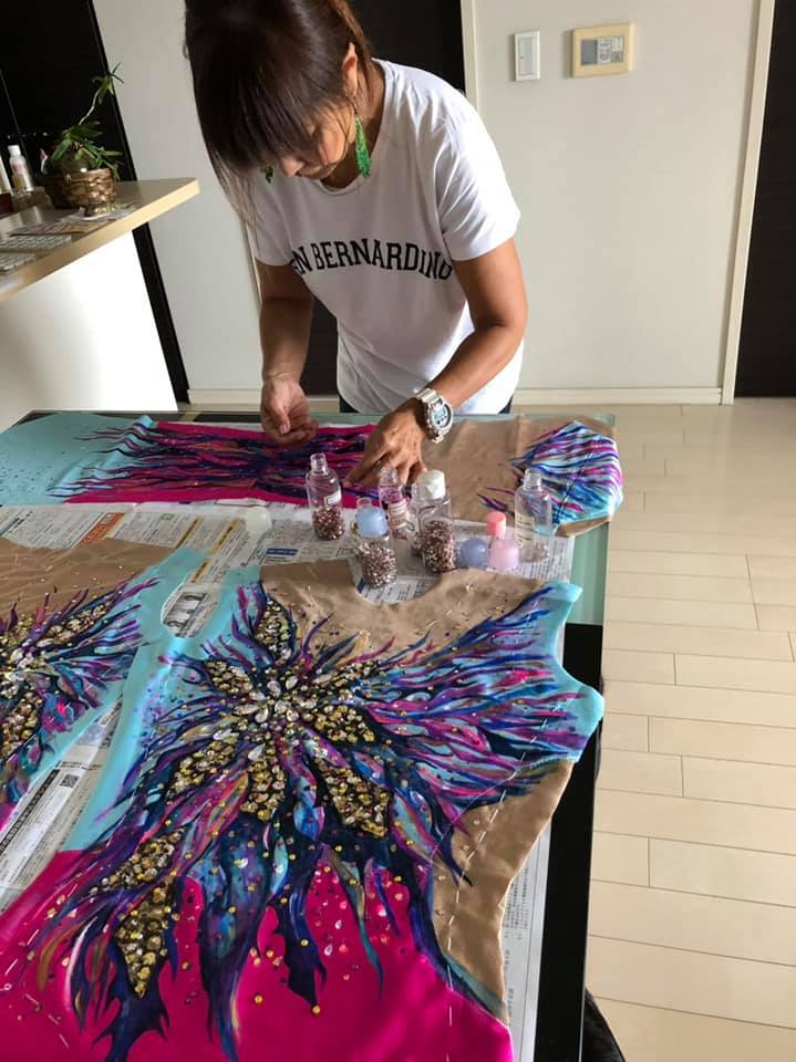 絵画を着る