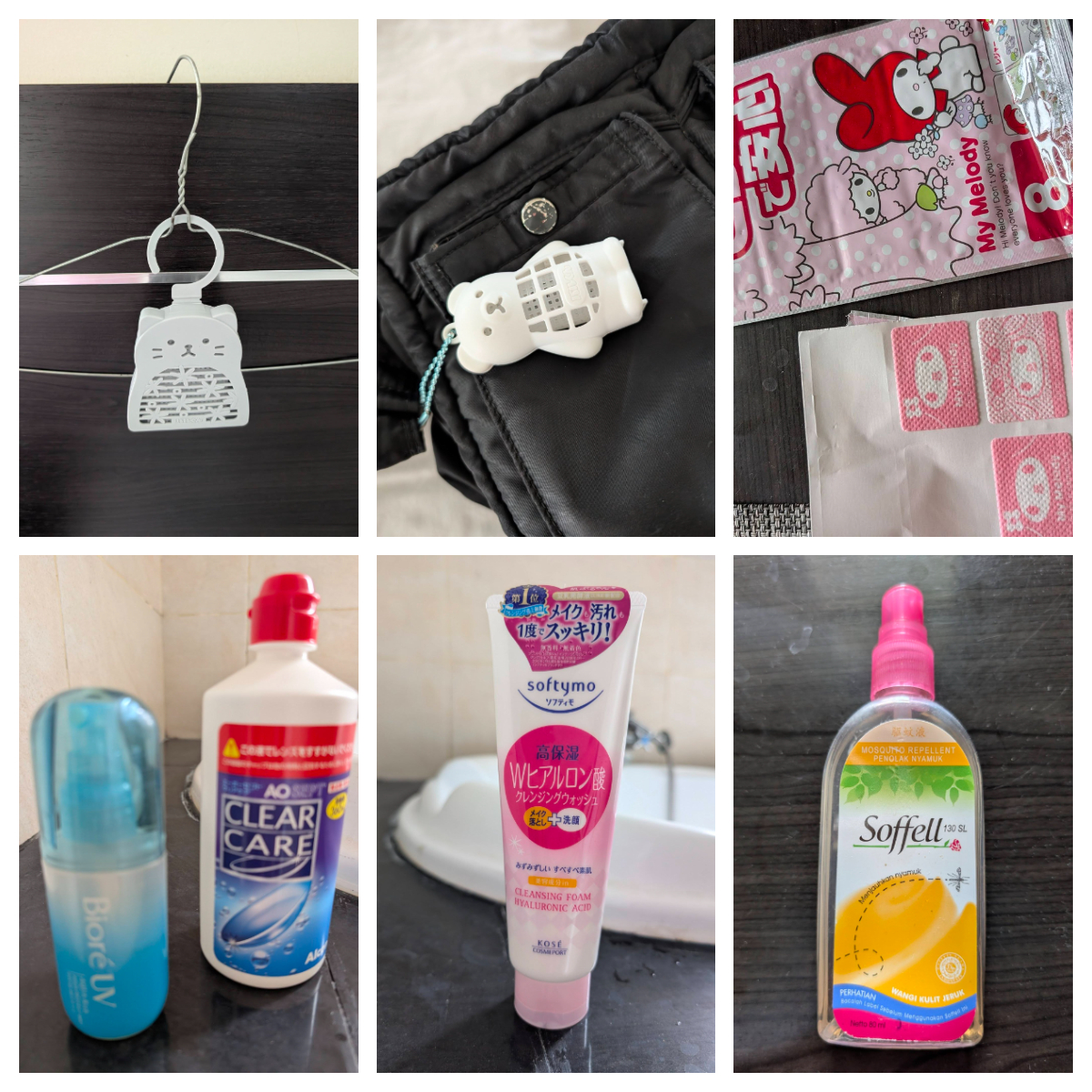 続 日本から持参する物