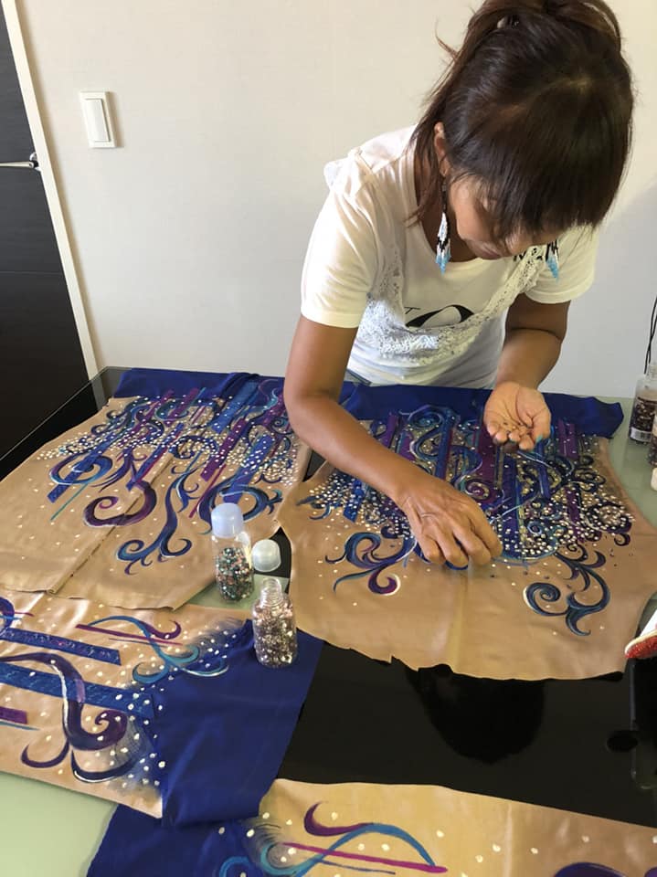 新作競技レオタード