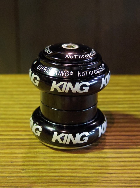 [中古パーツ] CHRIS KING NTS 1-1/8" ブラック 追加しました