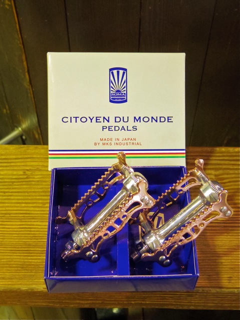 SOMA Citoyen Du Monde DLX Pedals "Copper" 追加しました