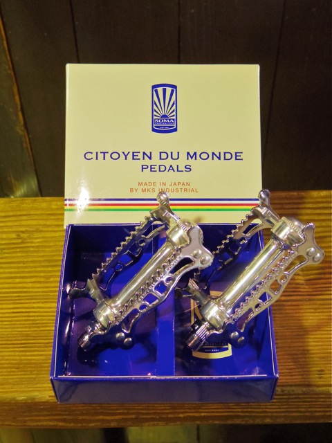 SOMA Citoyen Du Monde DLX Pedals "CP"　追加しました