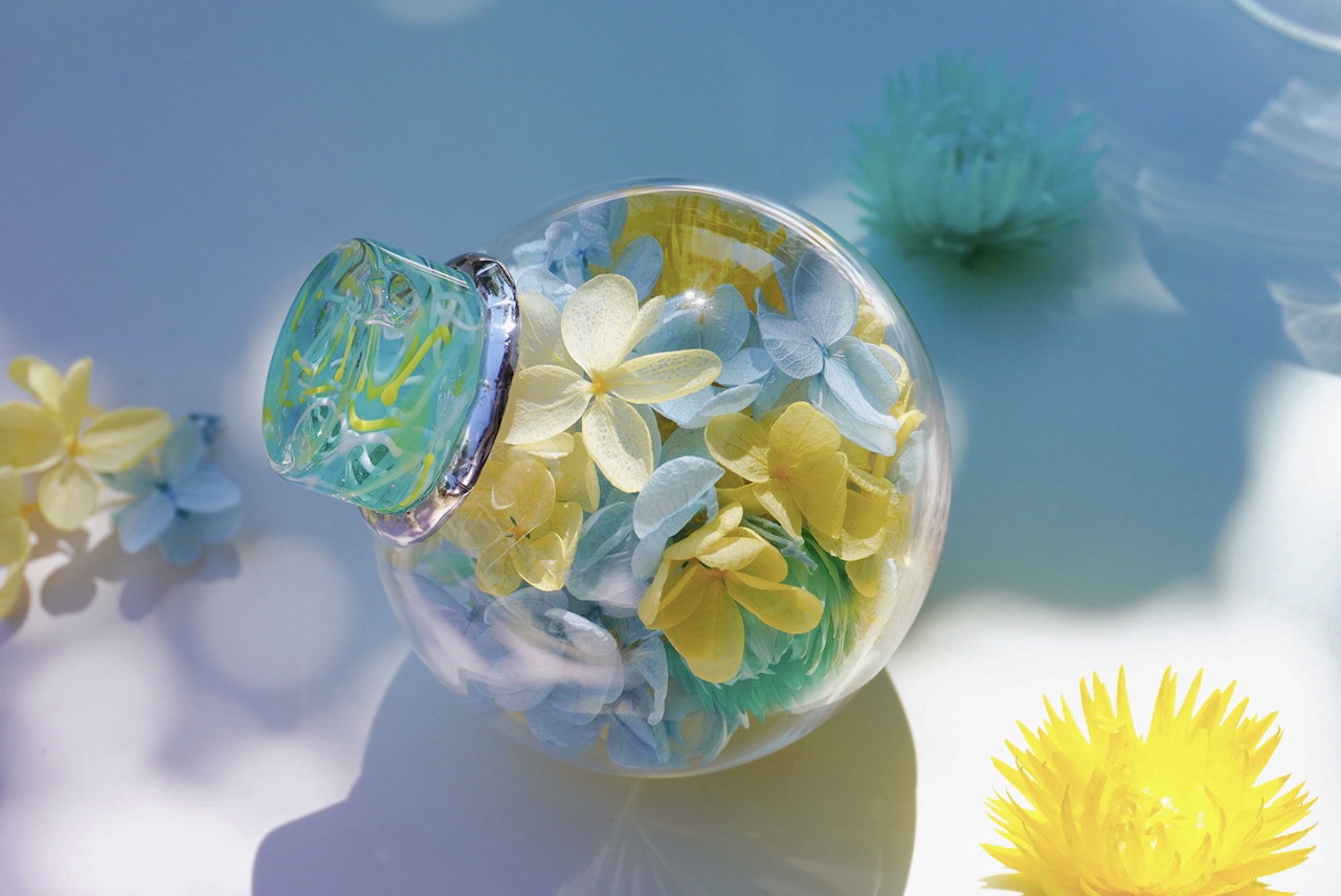 ＼もうすぐ登場✨／ 夏限定・「夏色紫陽花」の万華鏡