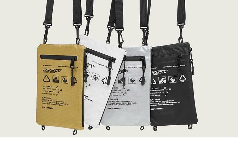 ストリートスタイルのスマホバッグでアクティブに！小さめポーチでもクールなデザインでかっこよく使えます