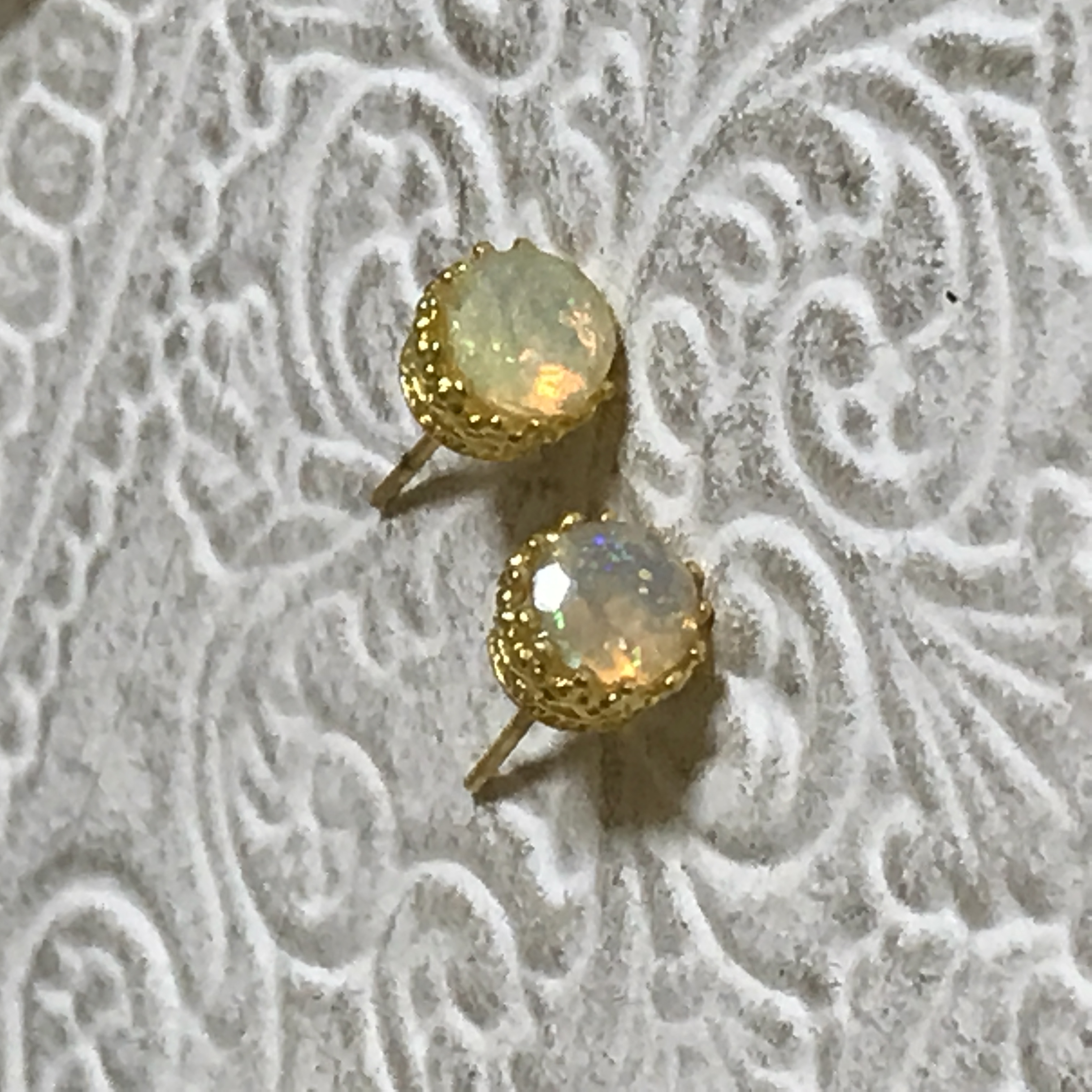 エチオピアオパール ピアス