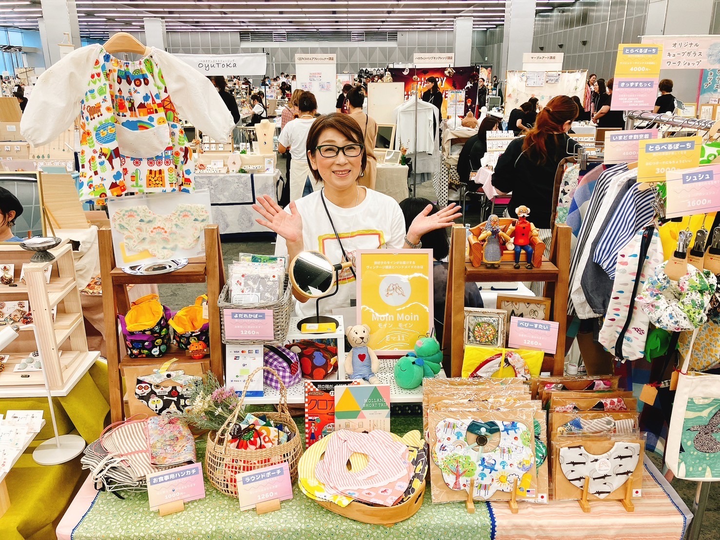 ハンドメイドマルシェに出店しました