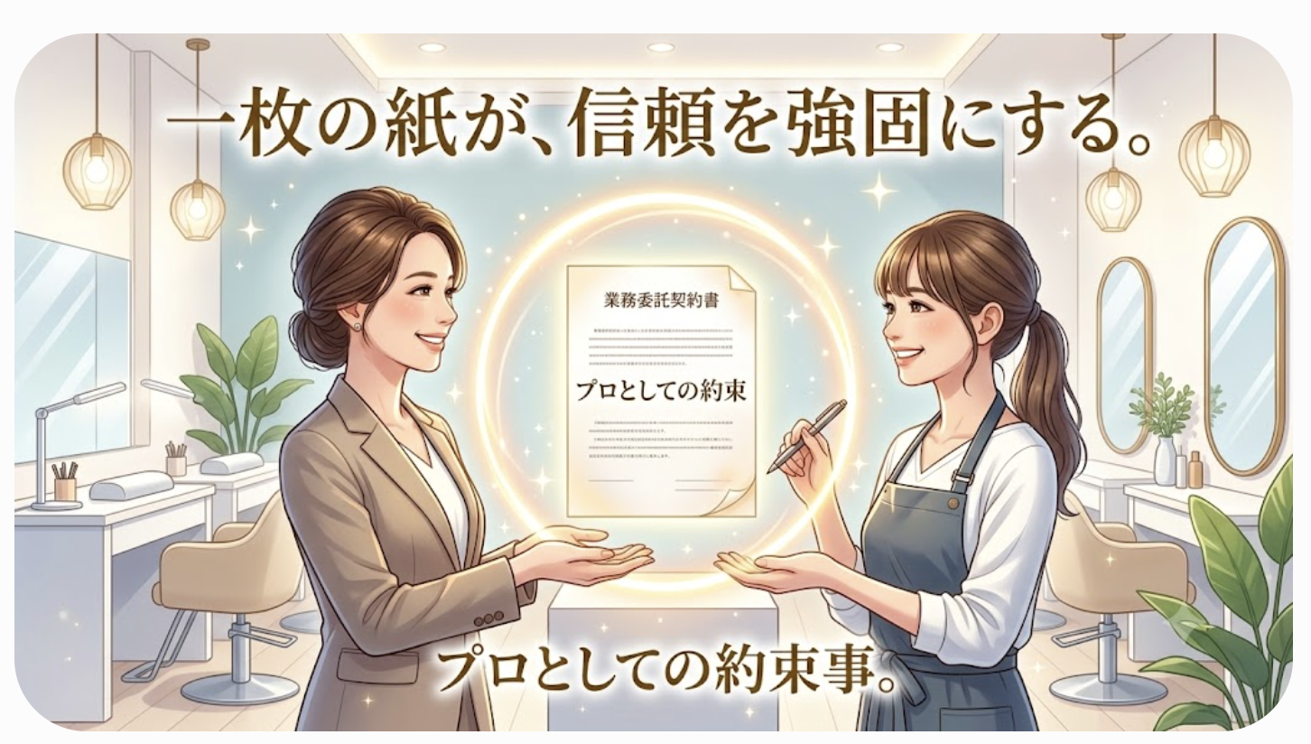 【アイリスト業務委託契約書】フリーランスとの「信頼」を形にする、一枚の紙が持つ力