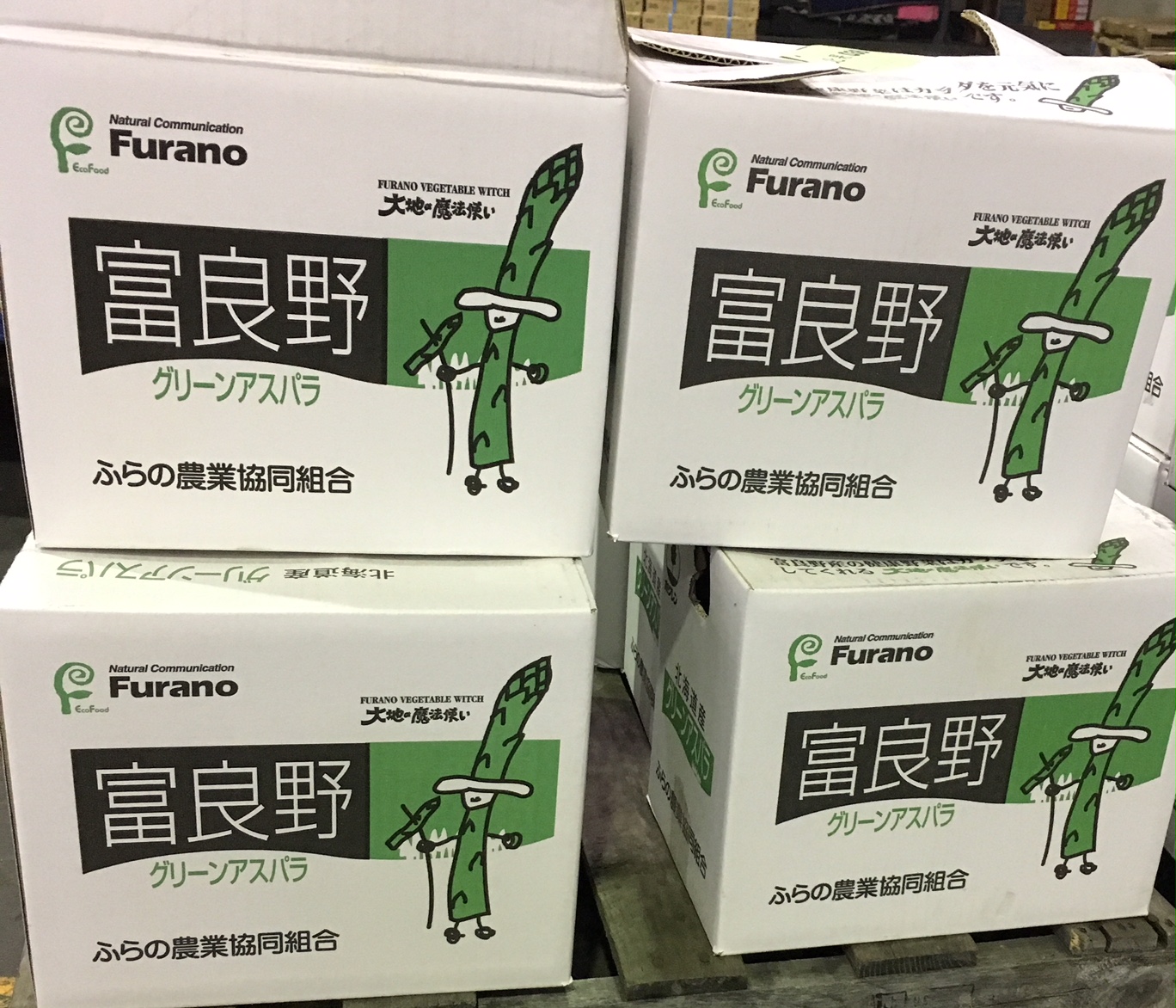 アスパラ発送スタート！