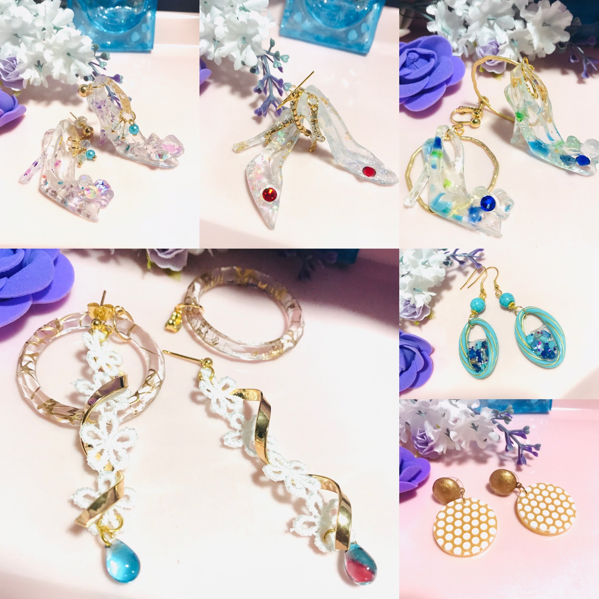 ☆新作レジン作品のご紹介です。