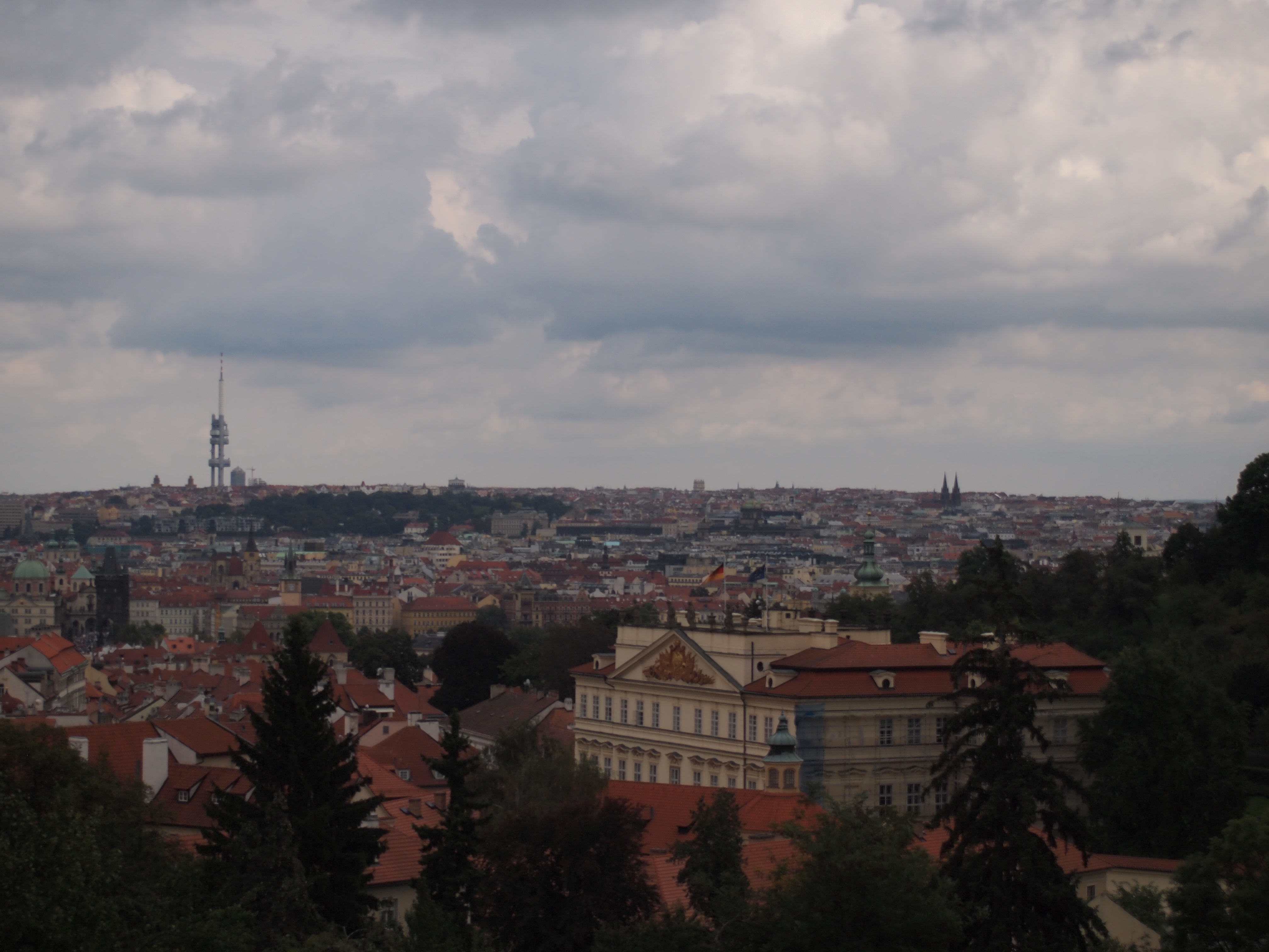 プラハ城からの風景