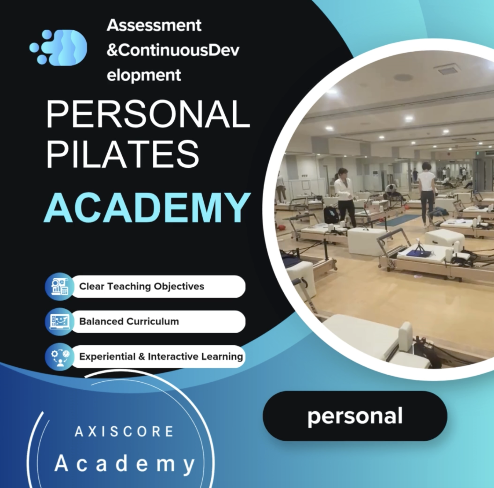 🧘‍♀️axiscore Pilates パーソナルリフォーマー養成コースがスタートしました！