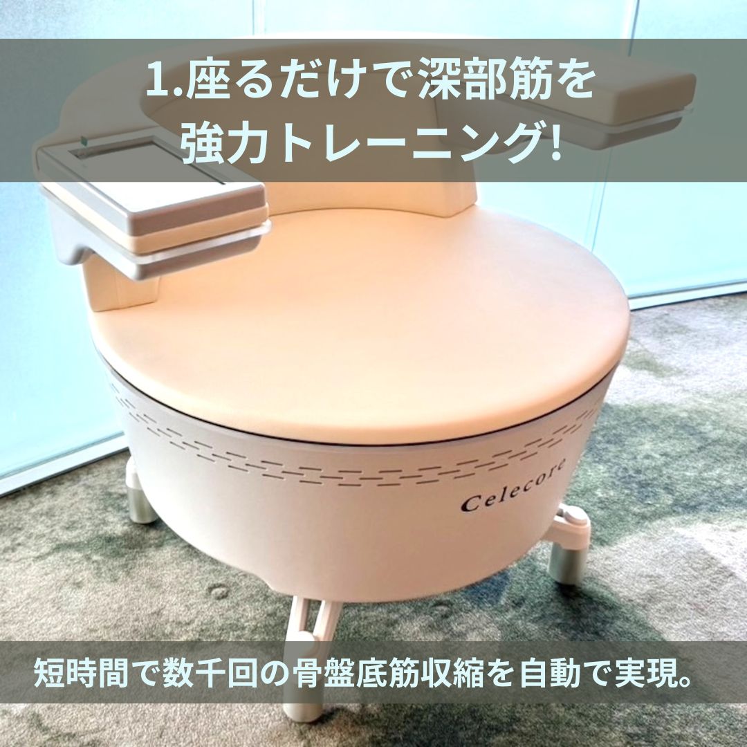 座るだけで骨盤ケア！Celecore（セレコア）のご紹介