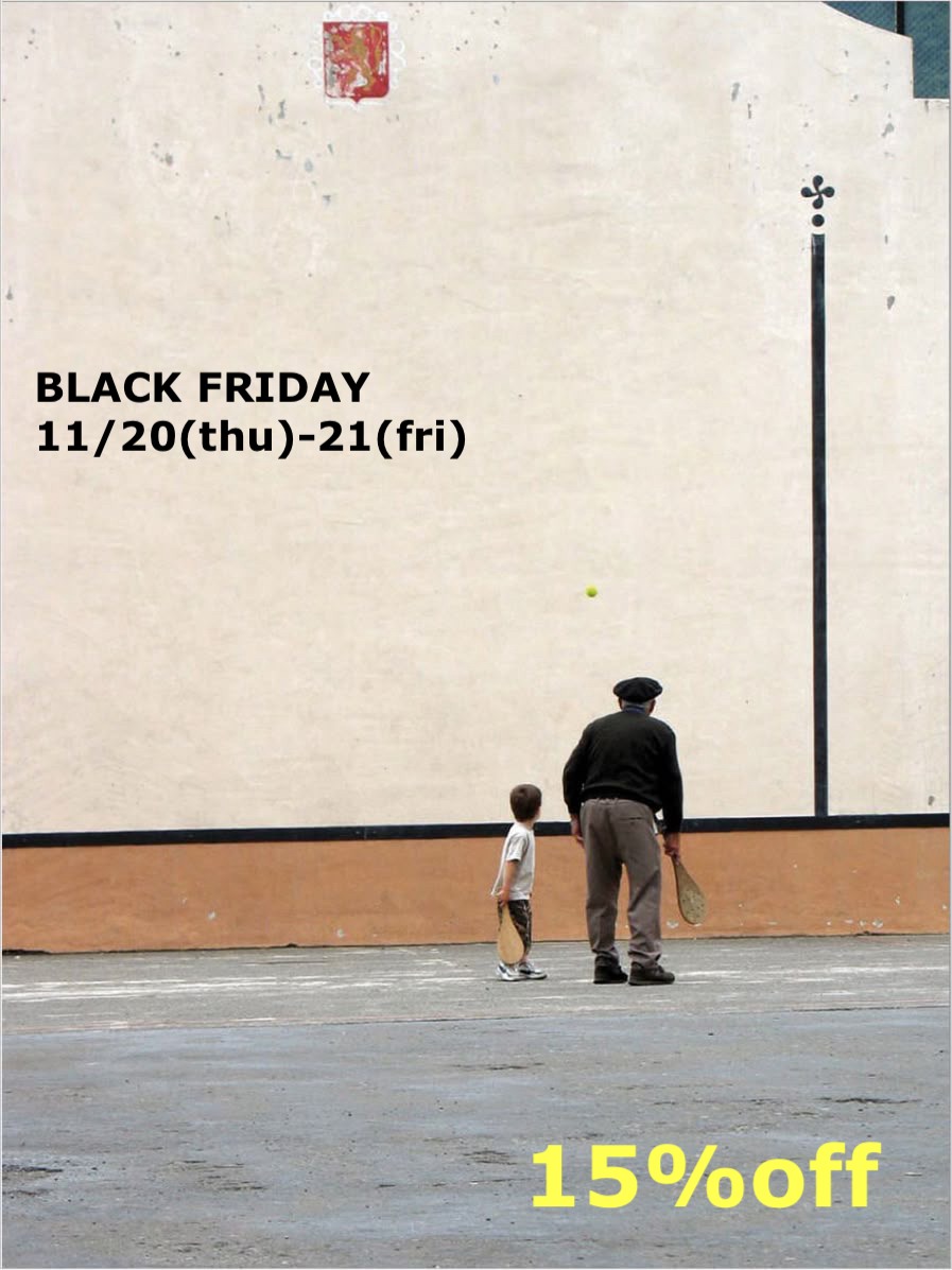 11/20.21限定　BLACK FRIDAY15%off coupon