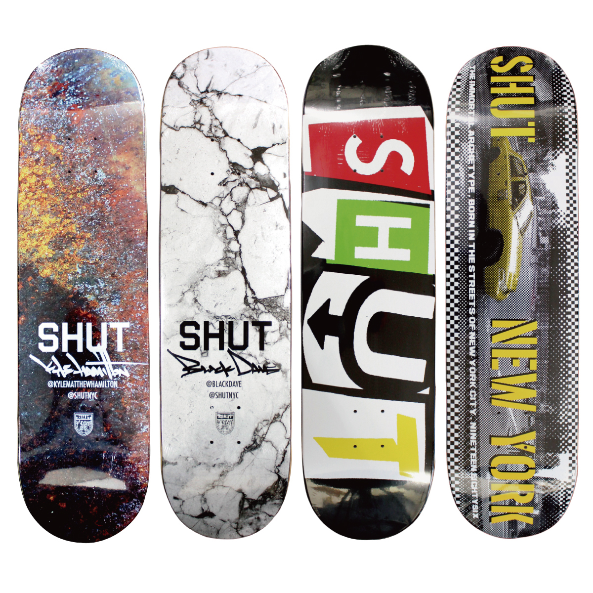 【SHUT】からDECKが再入荷しました!