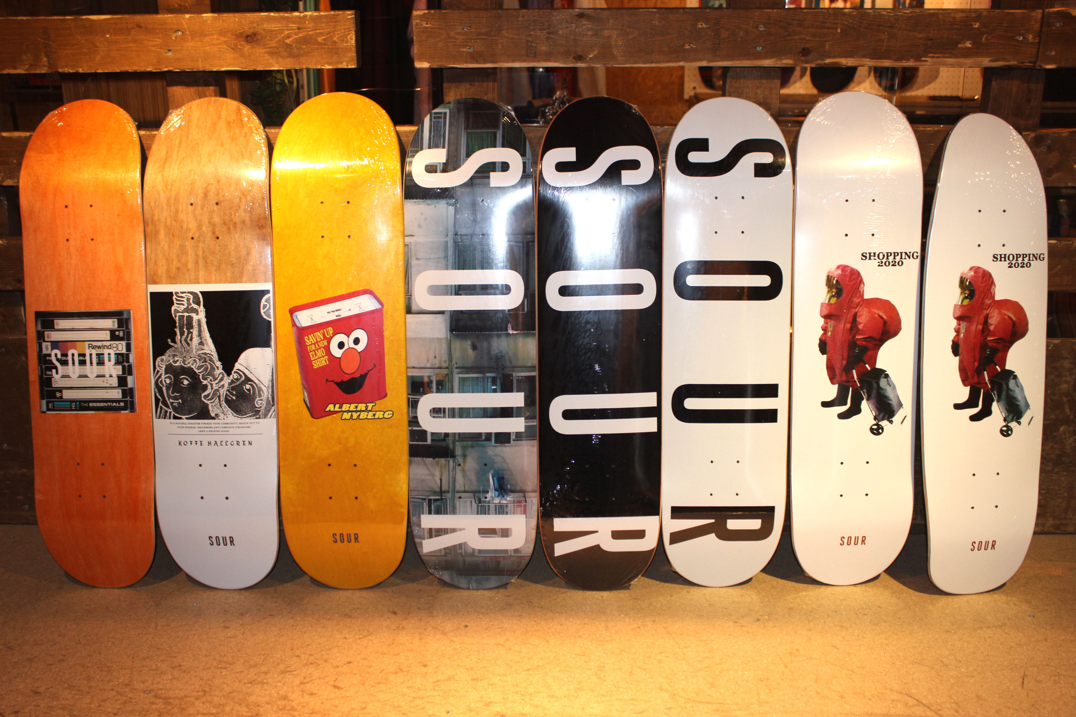 【SOUR】からDECK、アパレルの新作が入荷しました!