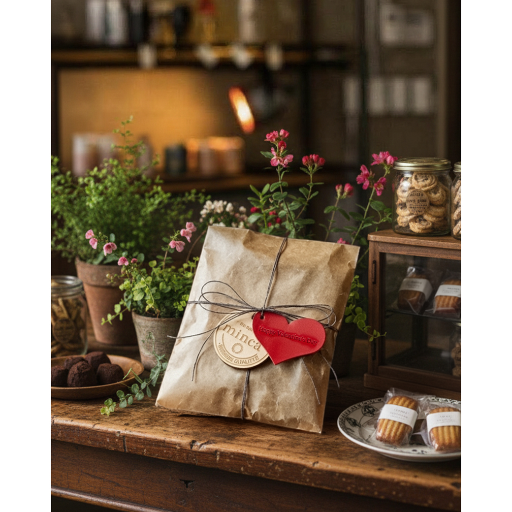 革小物のバレンタインギフトに｜ラッピング無料キャンペーン（2月末まで）