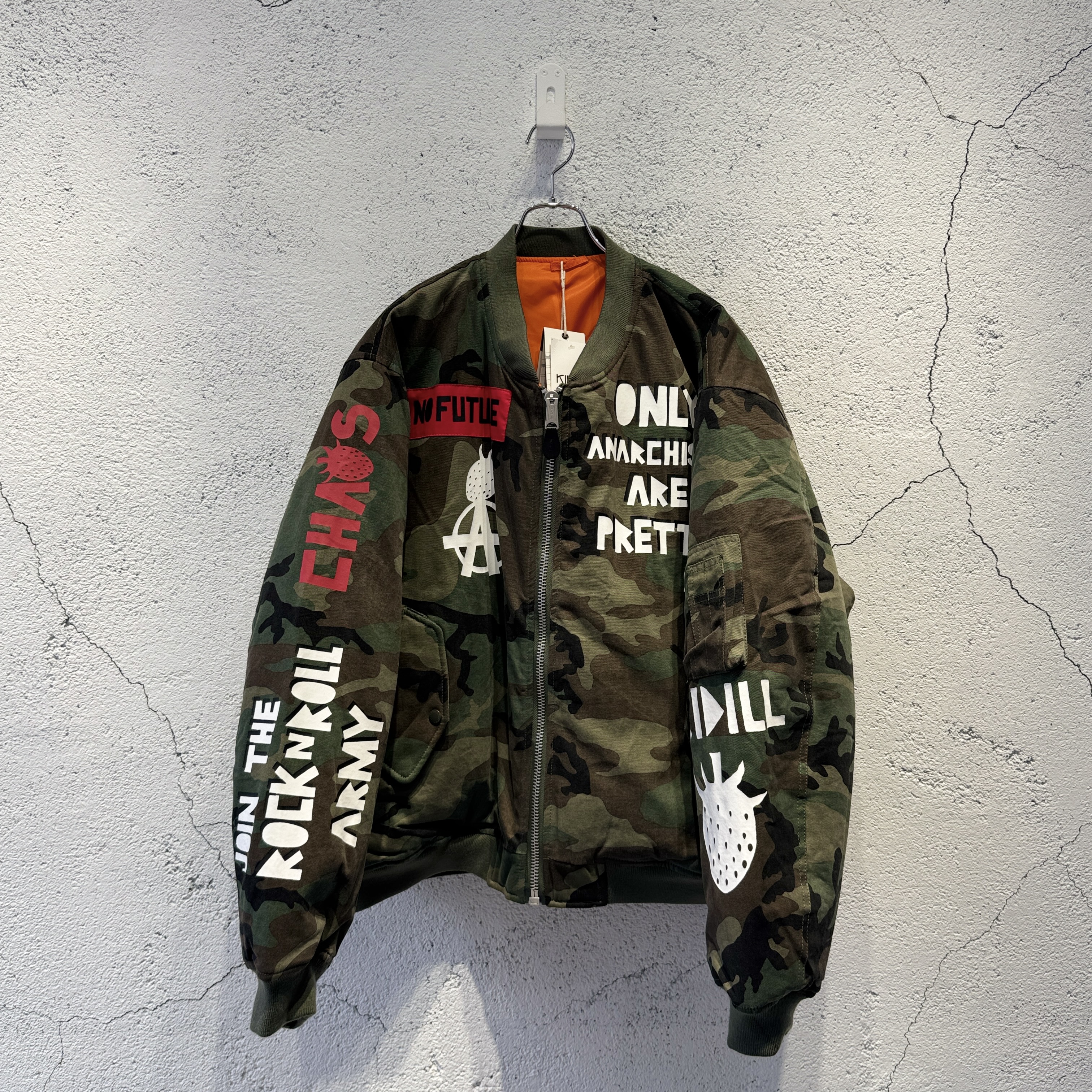 KIDILL / FRESH ANARCHY MA-1 JACKETのご紹介