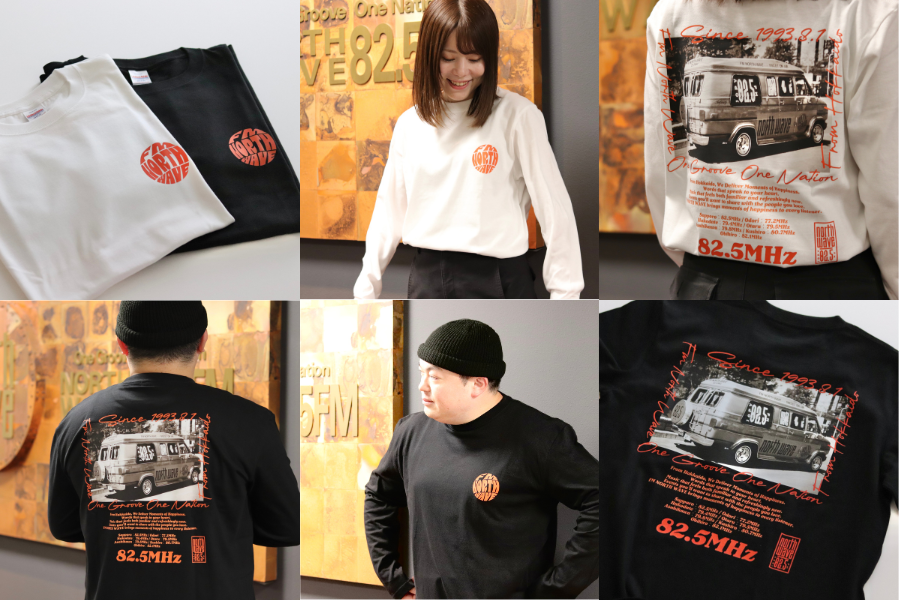 【受注予約8/16(日)まで】FMNW GROOVE BUS フォトロングTシャツ
