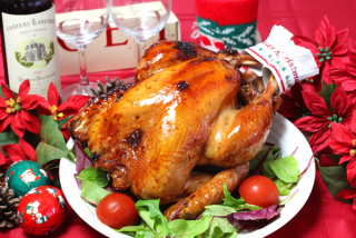 クリスマスチキンにも！
