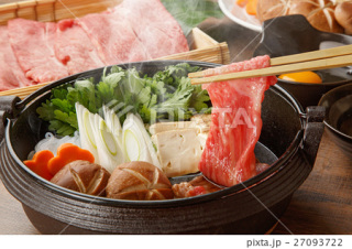すき焼機のお肉も甘くとろける！