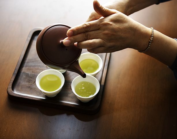 緑茶がまろやかに！