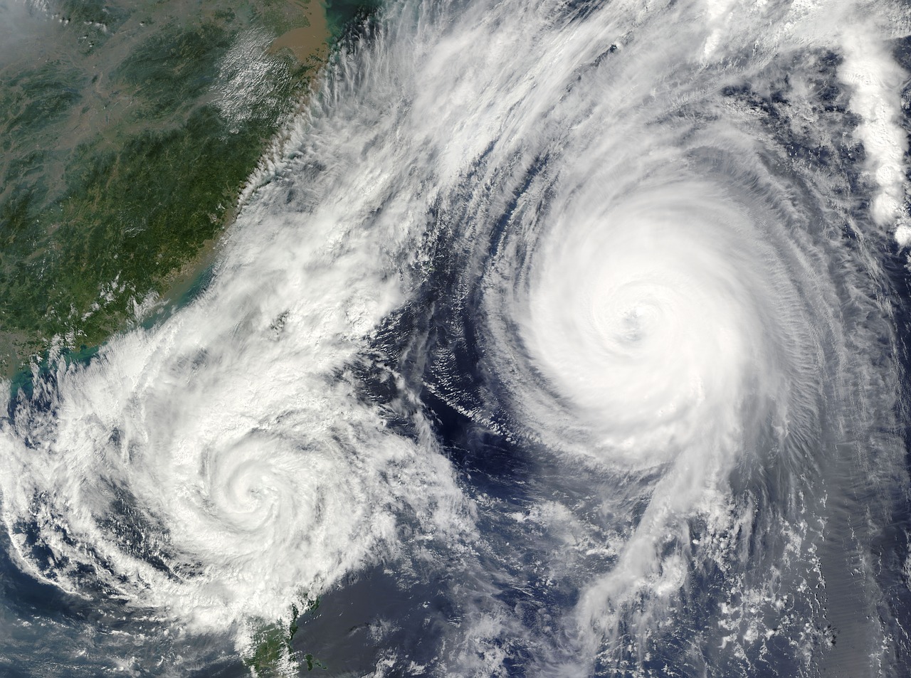 台風に気をつけて！