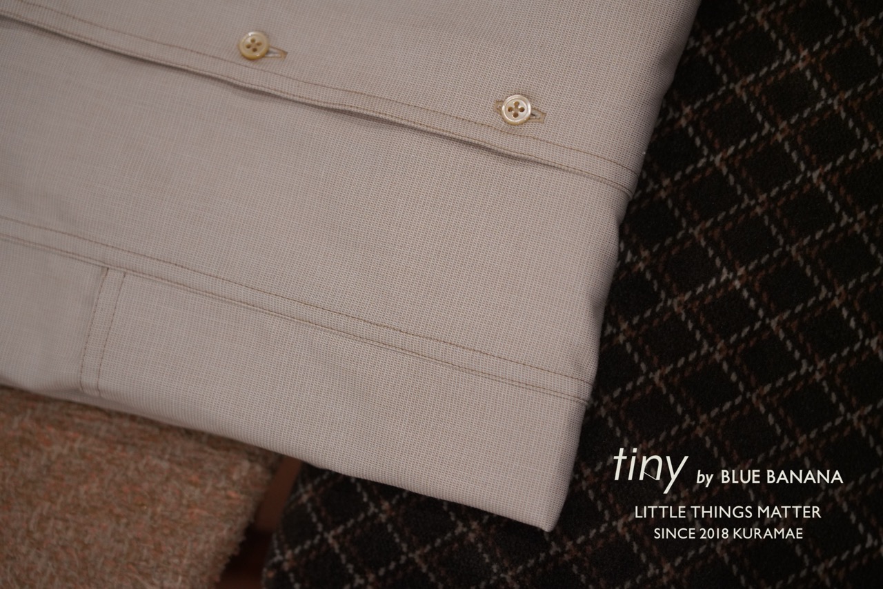 【ついに】tiny by BLUE BANANAのシャツの予約がスタートしました！
