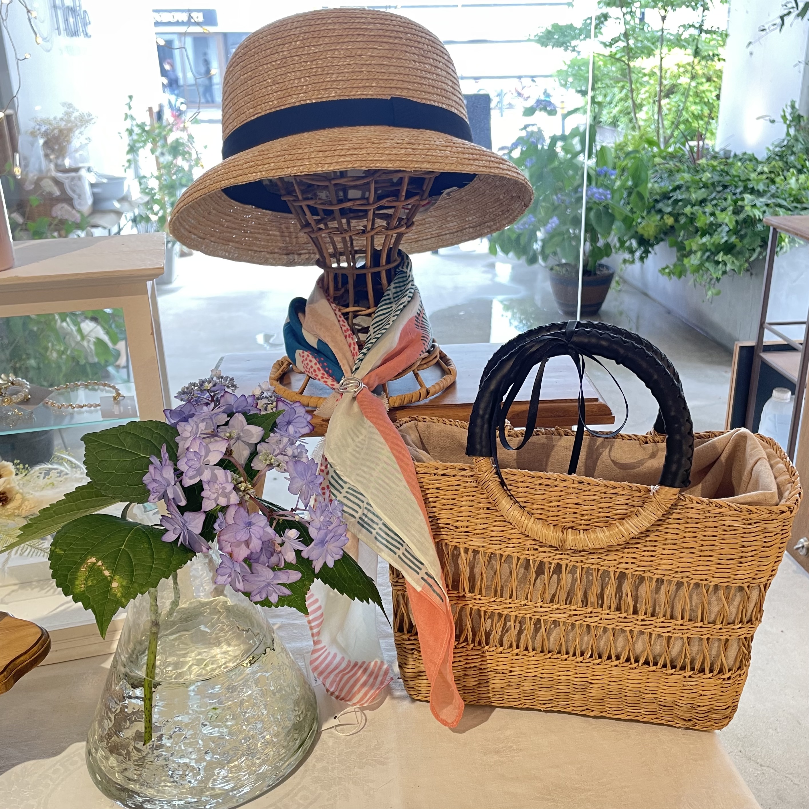 初夏のお出かけ準備