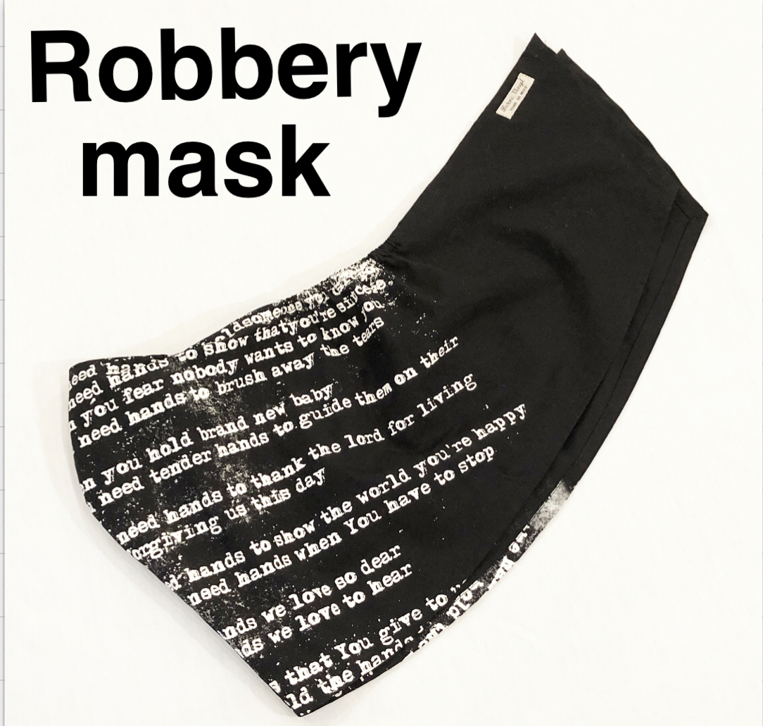 Berni Vinyl  Robbery Mask 再入荷！