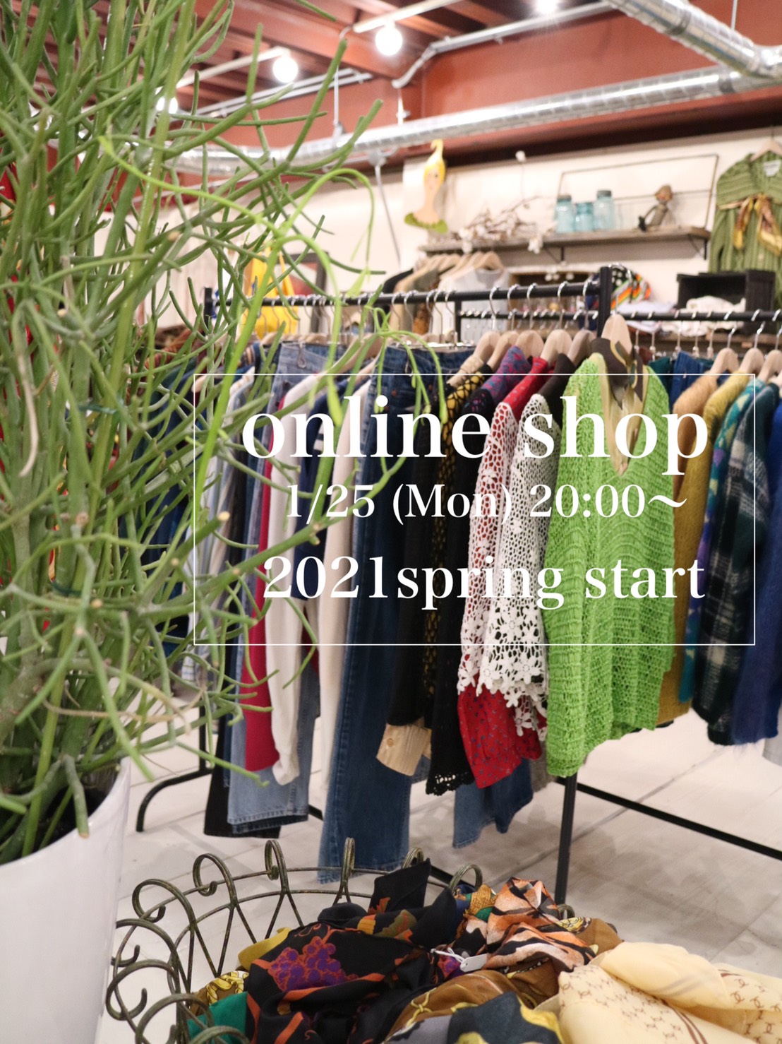 online shop spring 2021 start!!