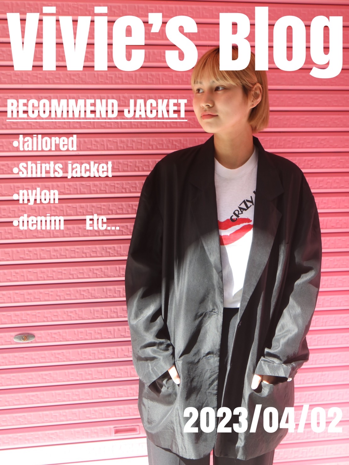 recommend jacket!!