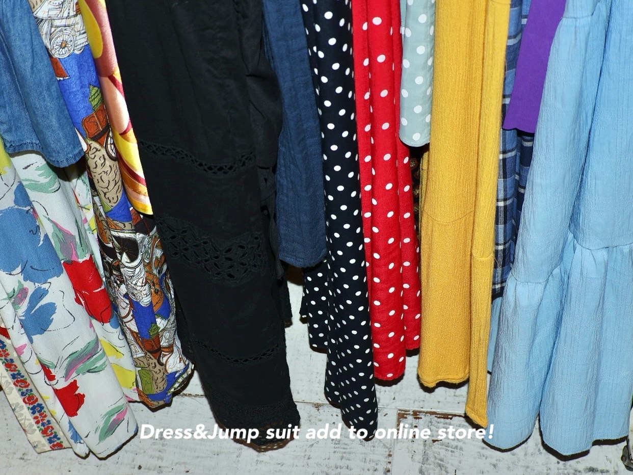 DRESS & JUMP SUIT 入荷！
