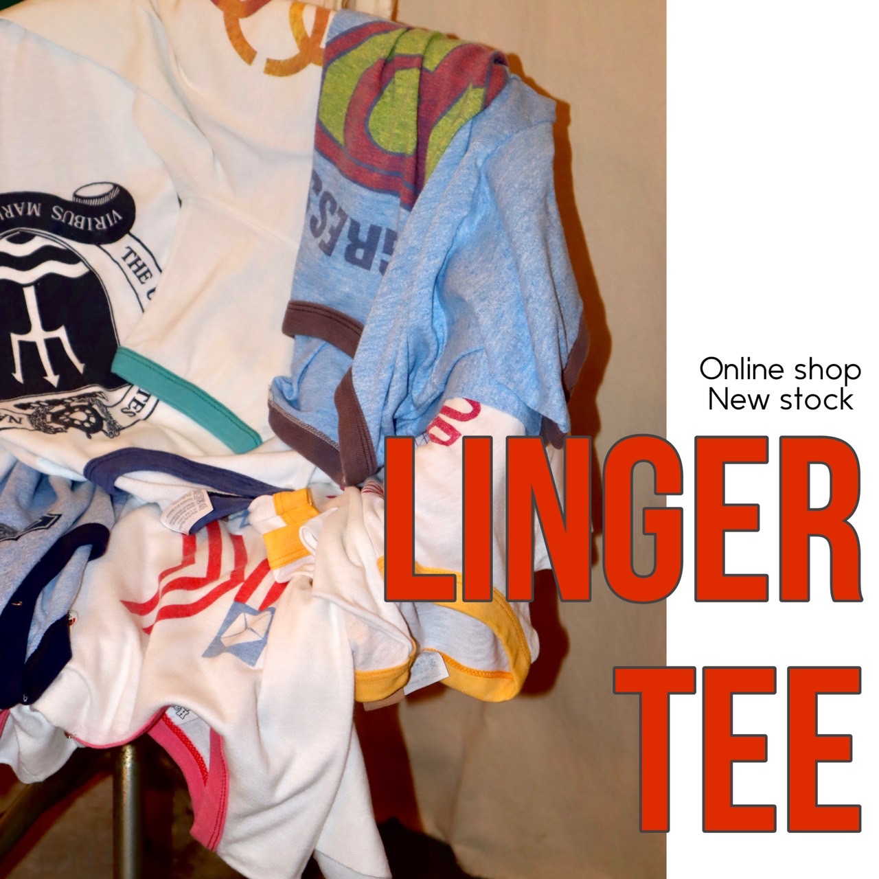 Linger tee☆New stock!