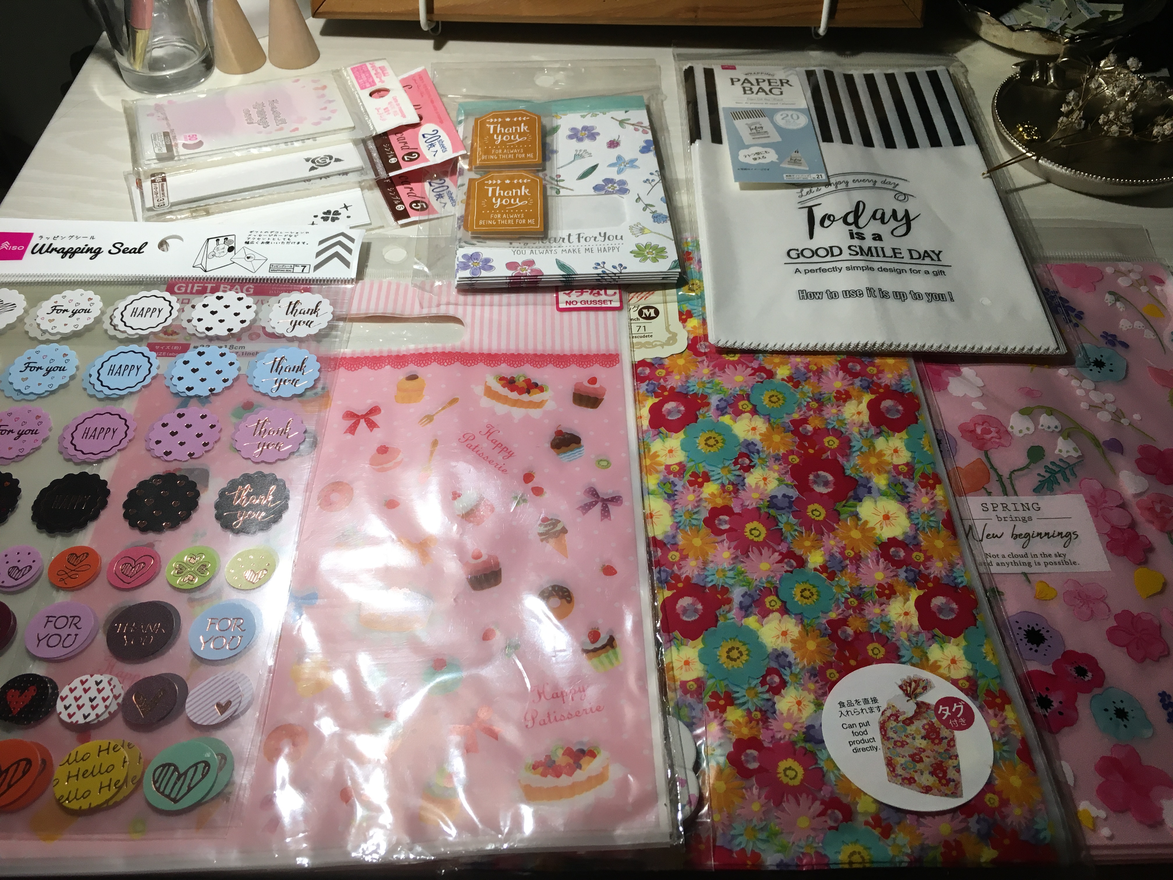 アクセサリー商品の簡易プレゼント包装について