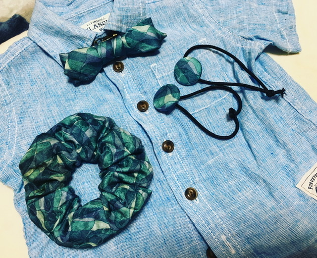 ネクタイのリメイク品 〜1本のネクタイから作れるだけ作ってみました〜