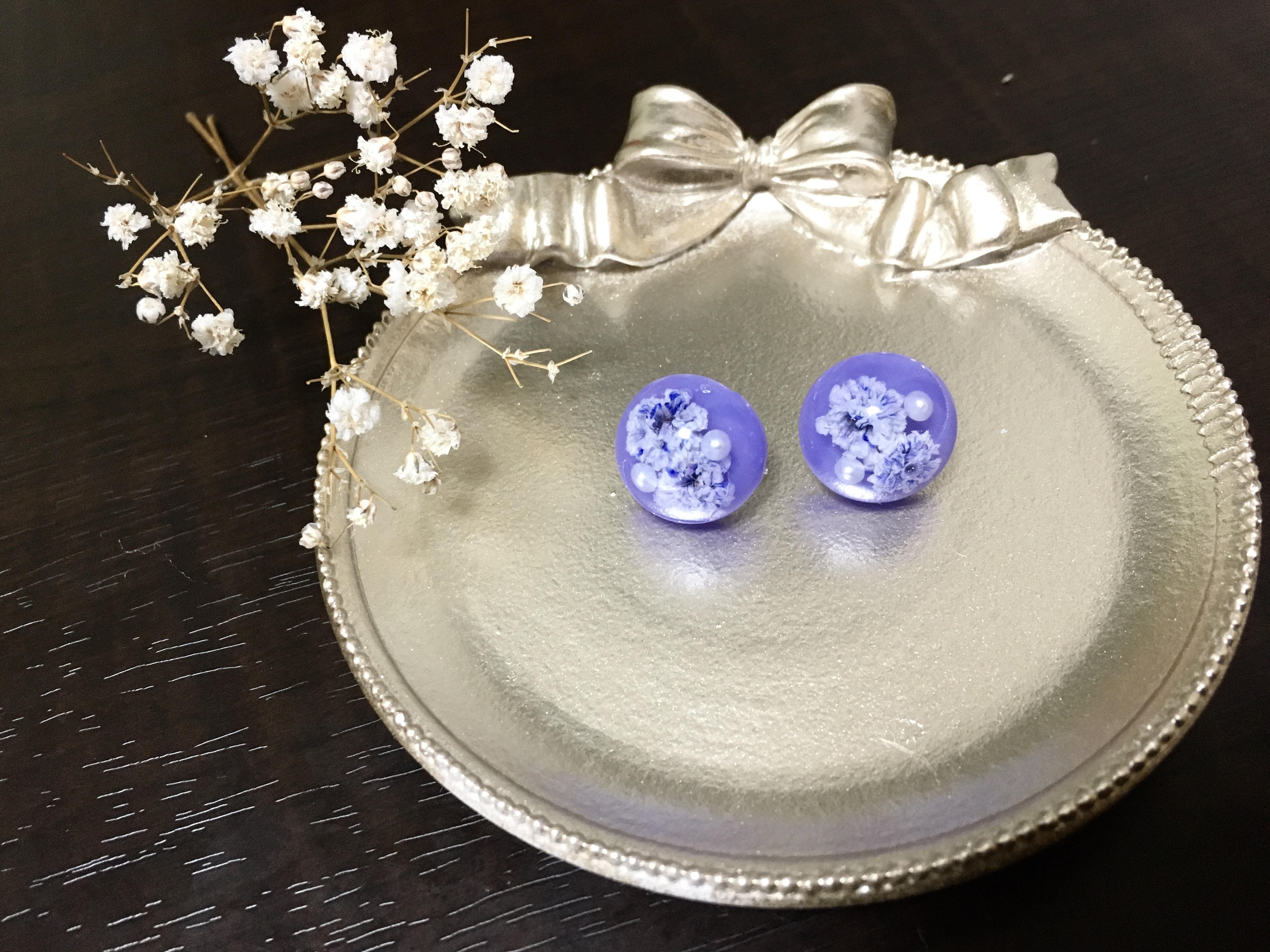 レジンアクセサリー商品のネット販売を開始しました!