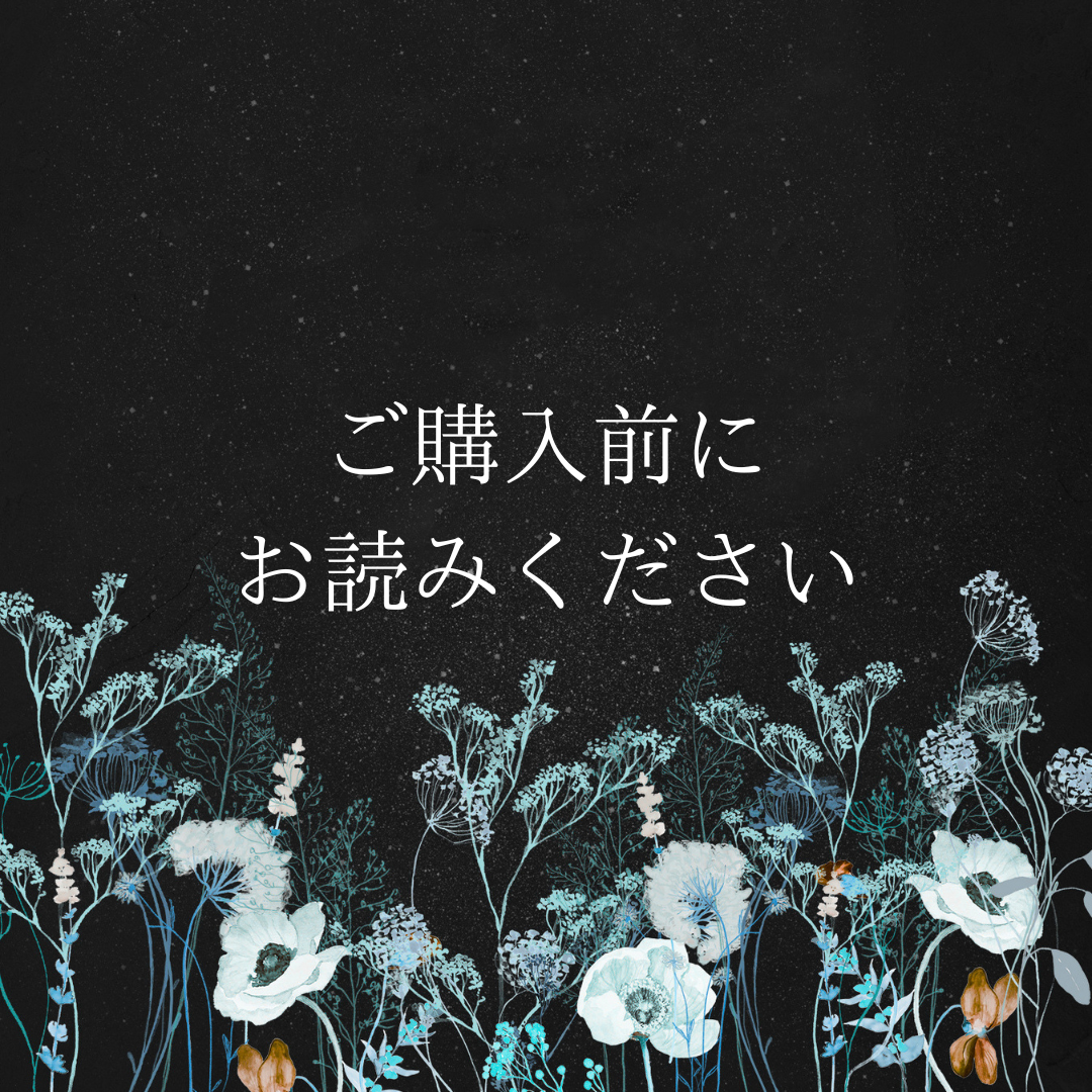 【ご購入前にお読みください】