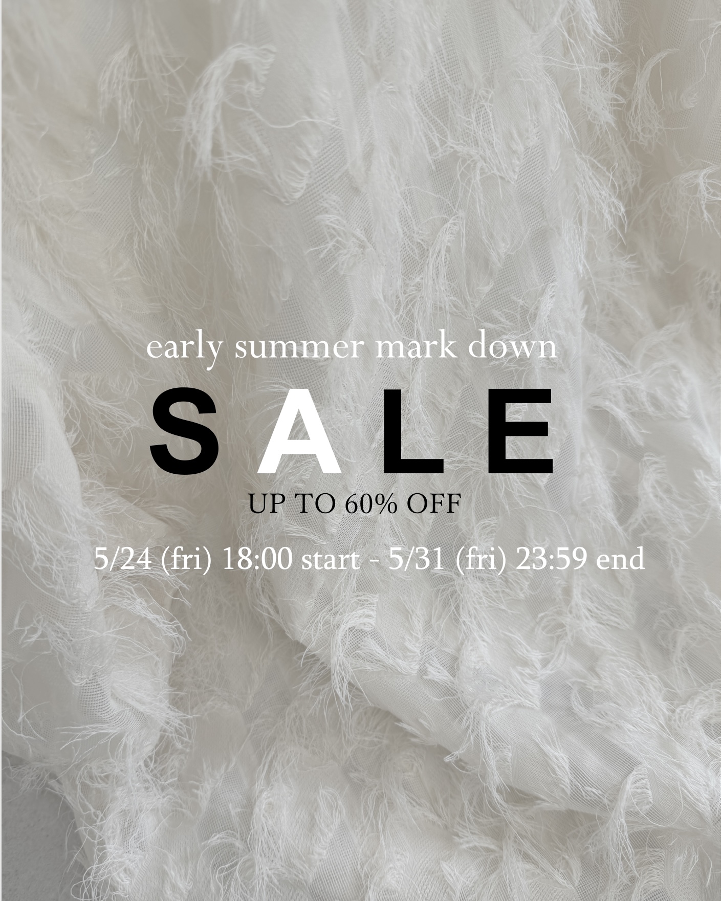 ≪ SALE ≫ early summer mark down !