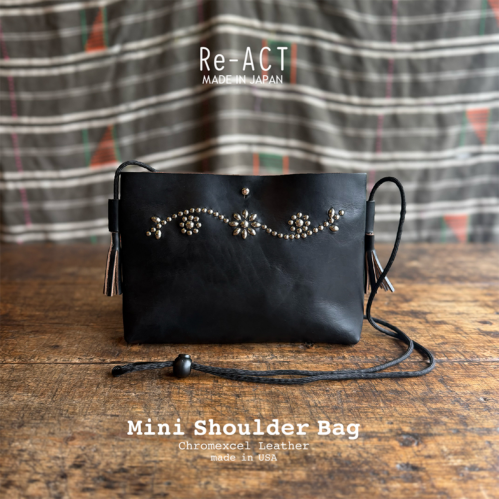 Re-ACT Studs Mini Shoulder Bag