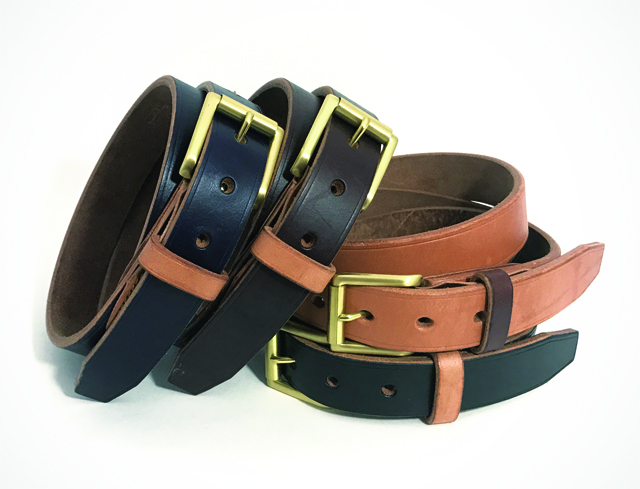 RE.ACT Leather Works U.K. Saddle Leather Belt
