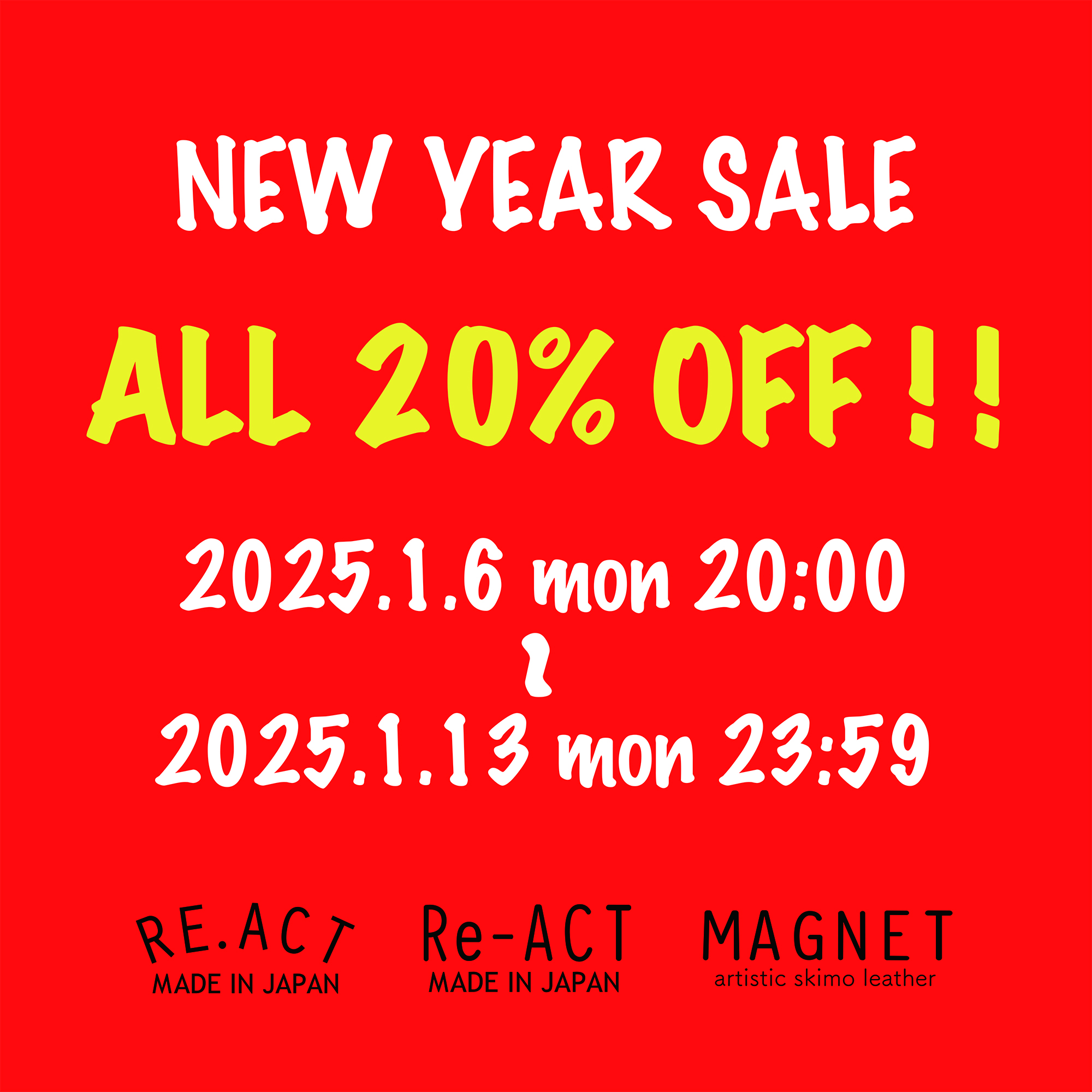 NEW YEAR SALE