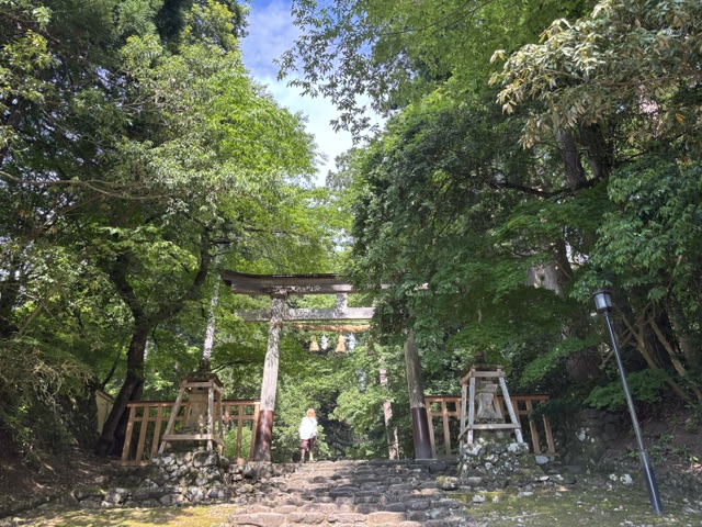 勝山の神社⛩️