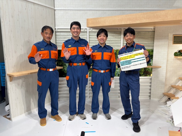 小松市消防団広報活動!