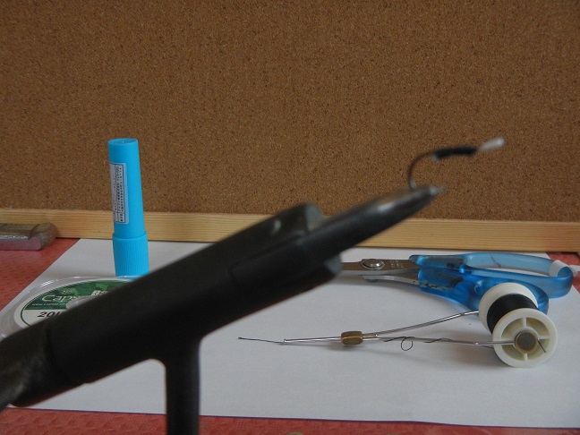 フックも手作り