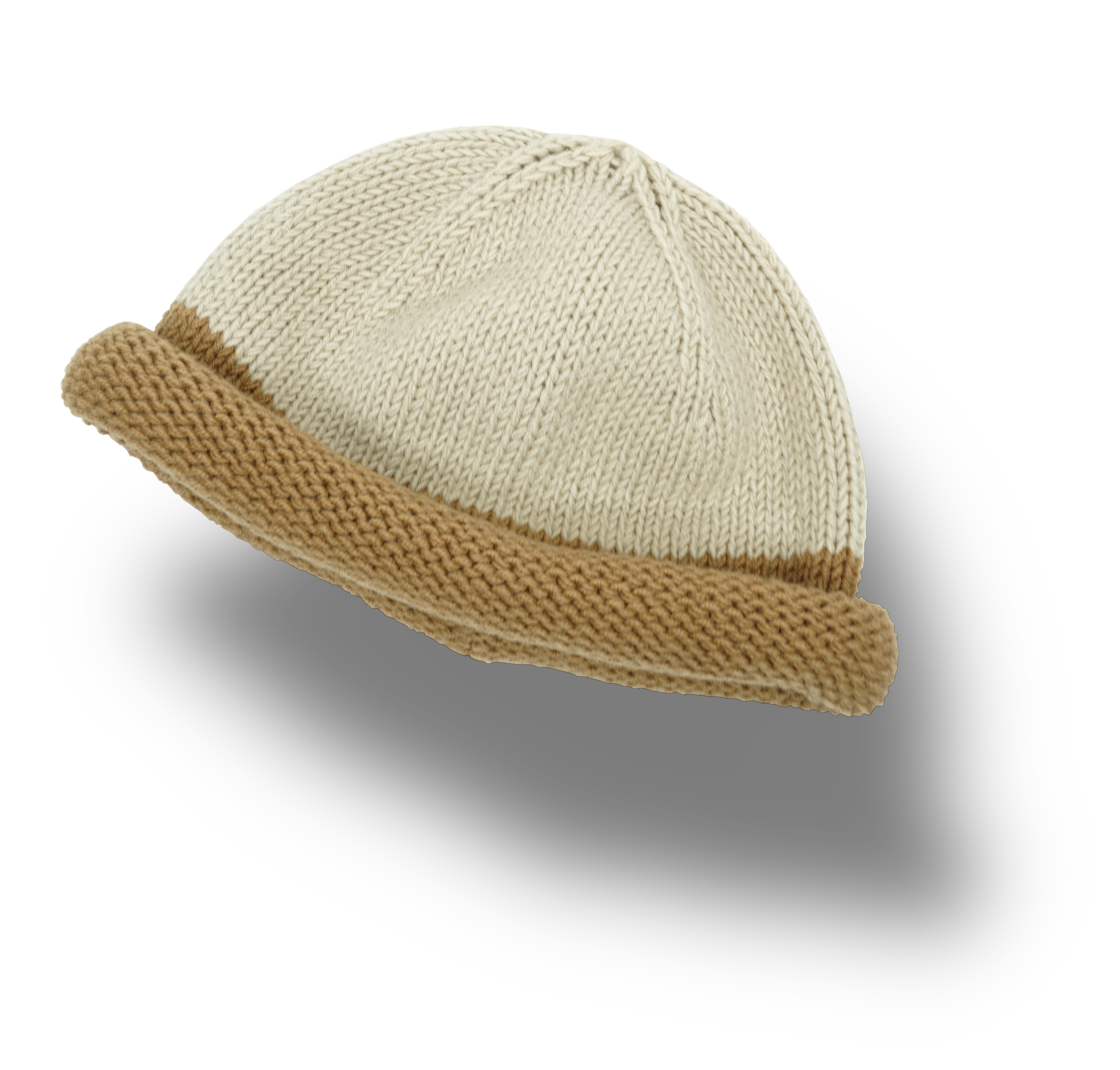 なんだかんだでロールキャップが好き。"Merino Roll Cap"