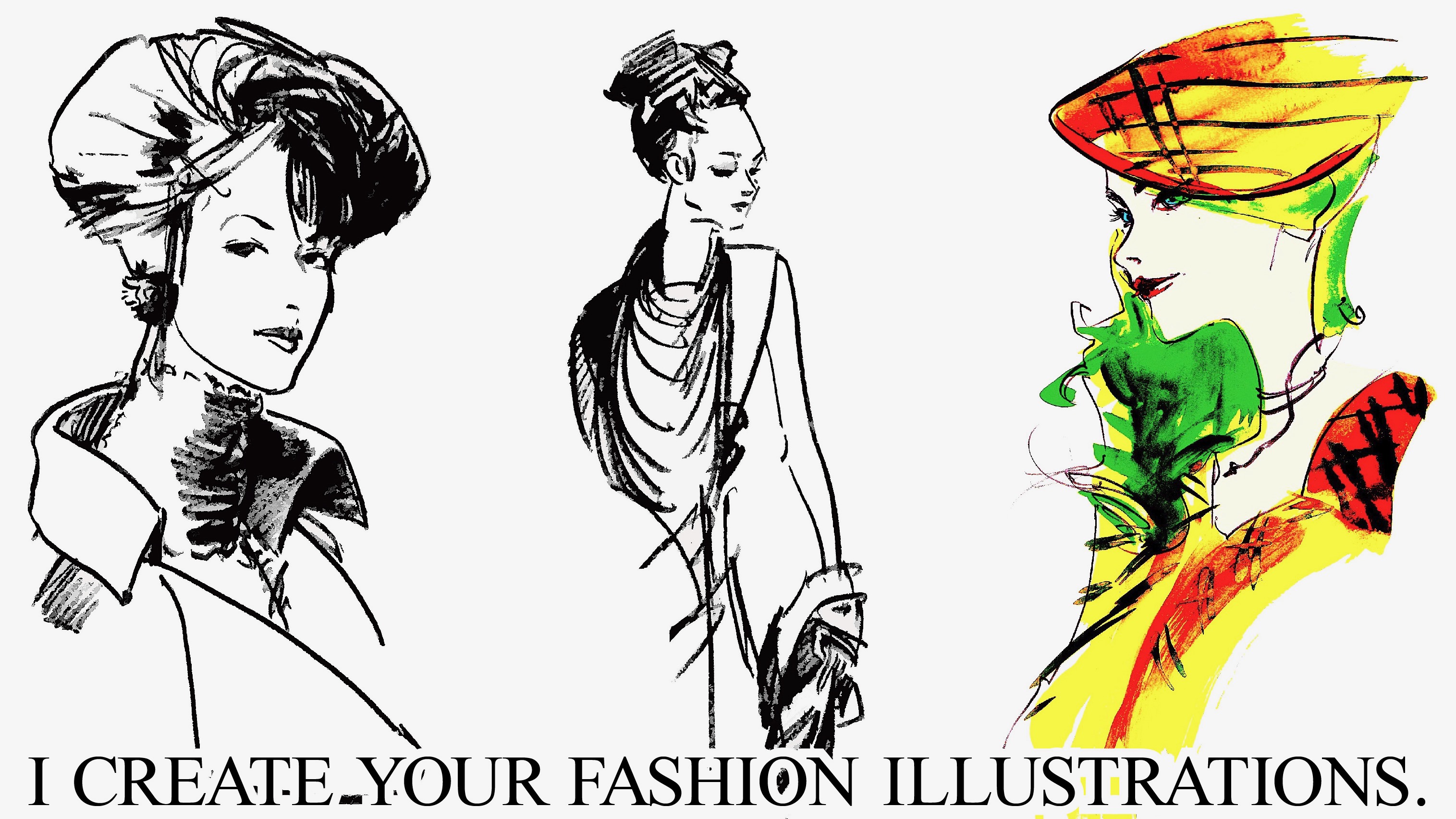 ３、⬛️ ファッションイラストのカテゴリー（業務内容）