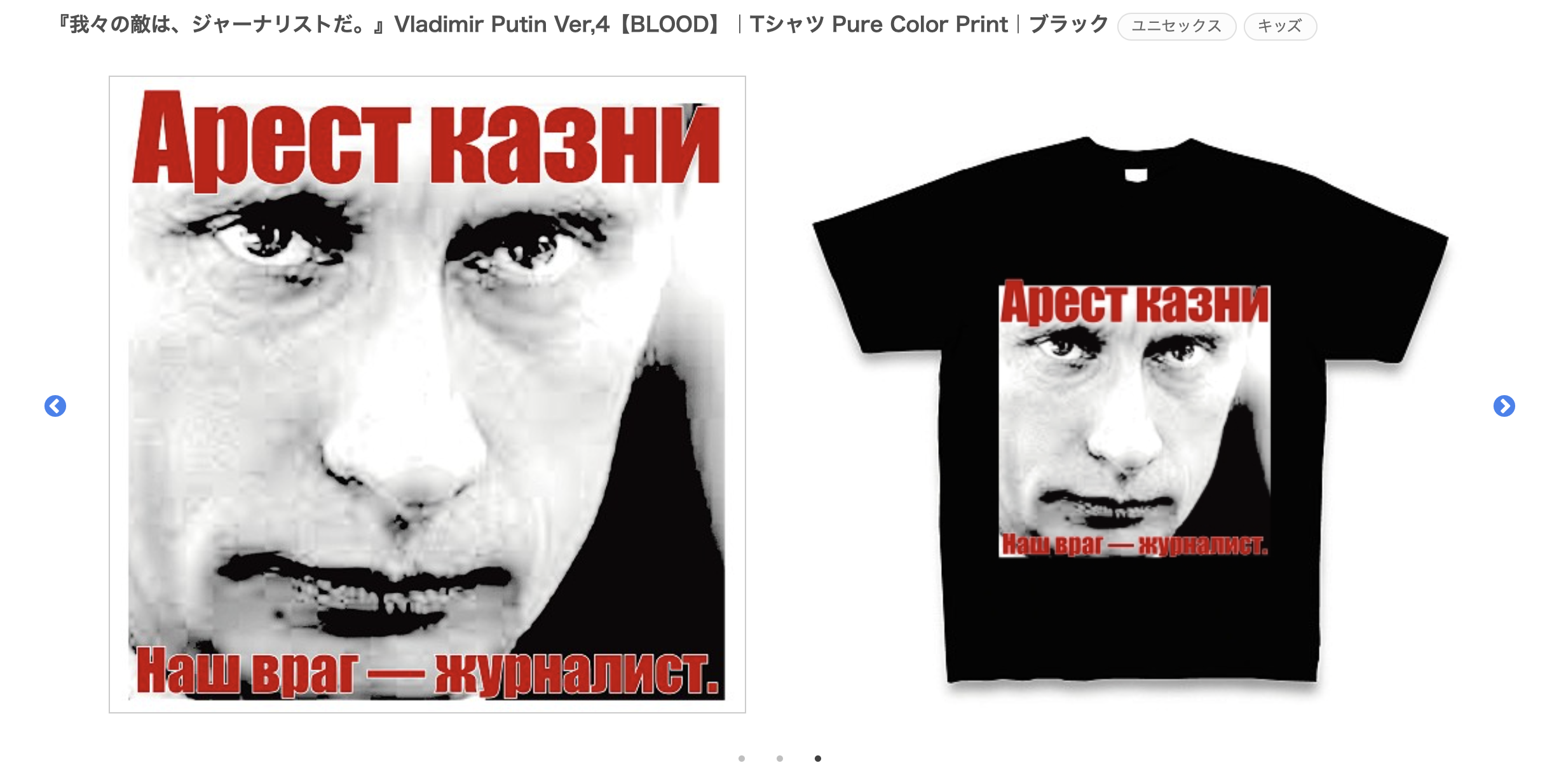 『我々の敵は、ジャーナリストだ。』Vladimir Putin Ver,4【BLOOD】