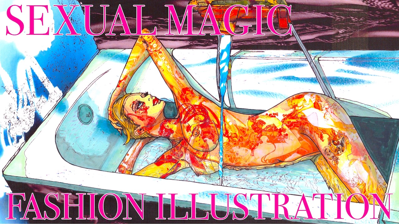 FASHION ILLUSTRATION “ SEXUAL MAGIC ” MOVIE Cap,２